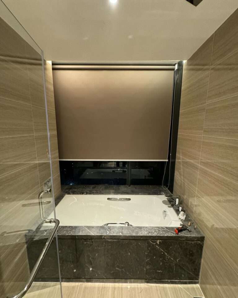 Blackout blinds installed in Nairobi by Kalus Top Curtains