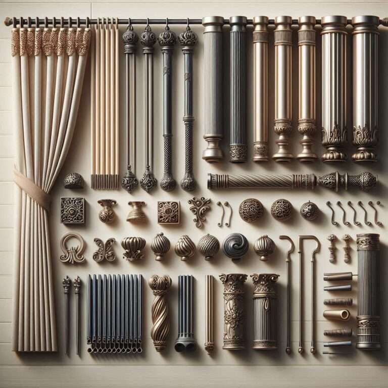 Choosing the Right Curtain Rods and Rails