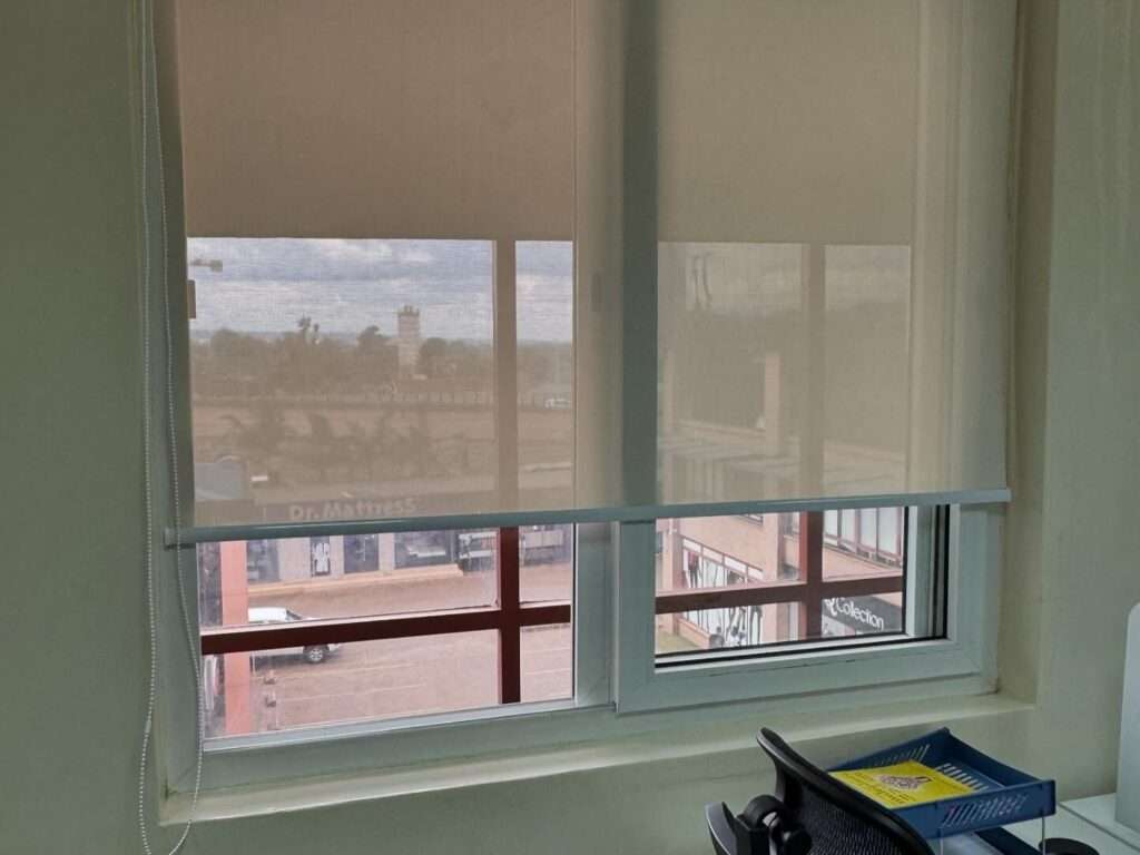 sunscreen blinds at Mercy Corps Agrifin, Westlands