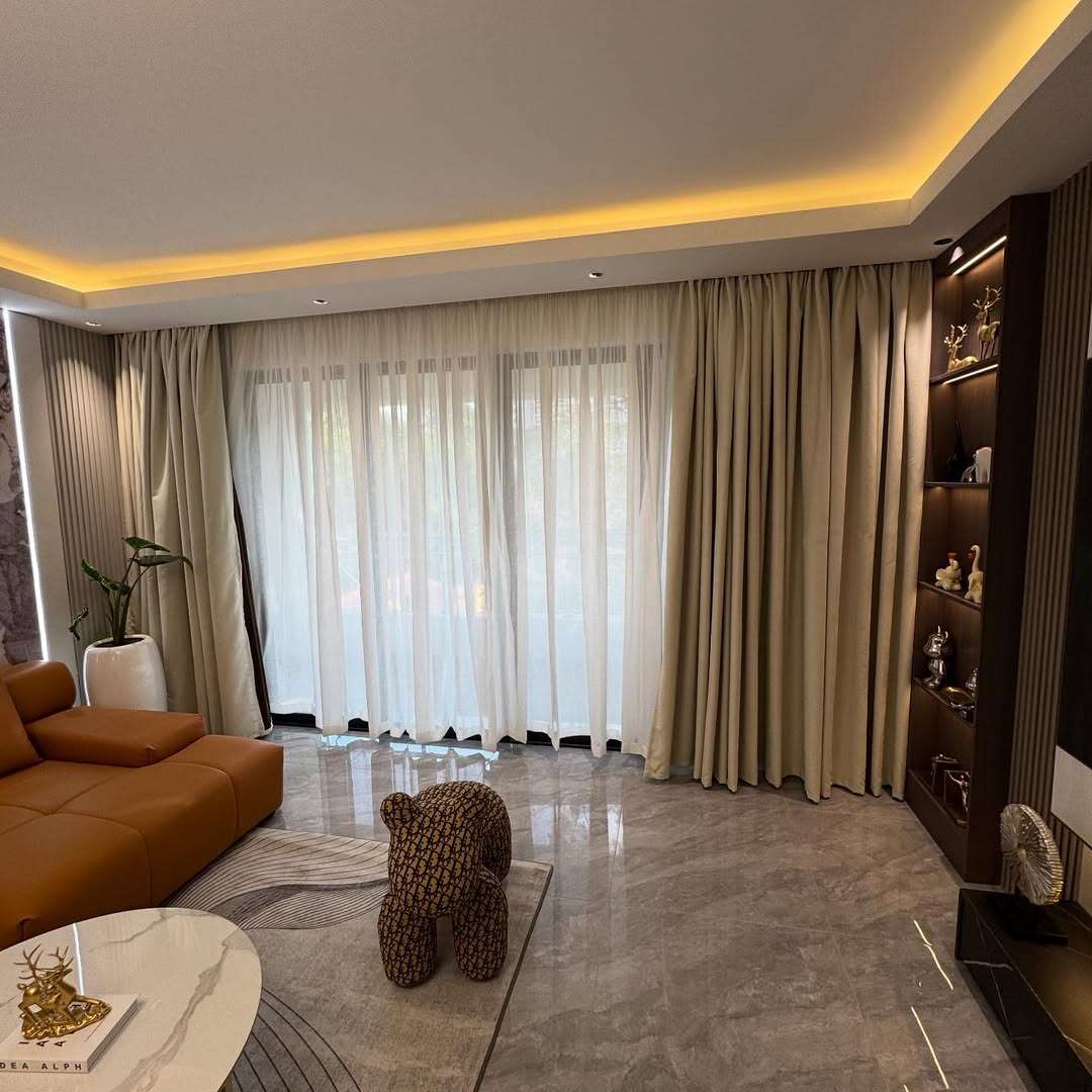 Custom curtain maker in Kenya by Kalus Top Curtains