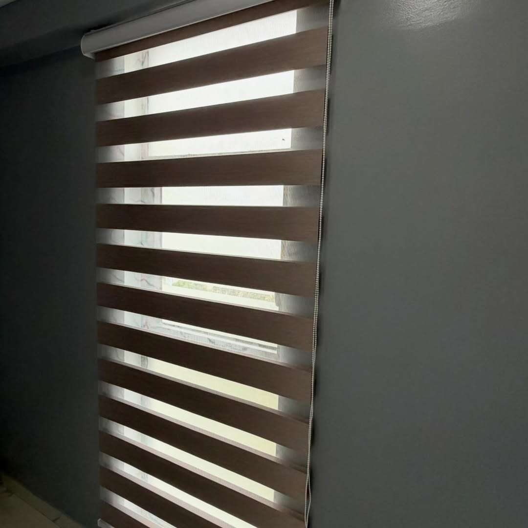 modern zebra blinds for sale with installation package complete brand new for homes and offices window blinds