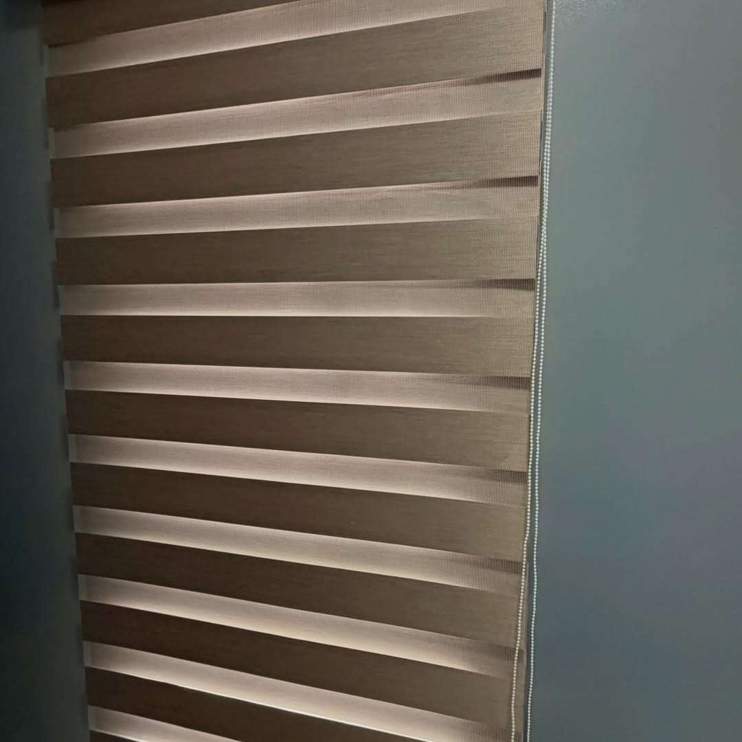 modern zebra blinds for sale with installation package complete brand new for homes and offices window blinds