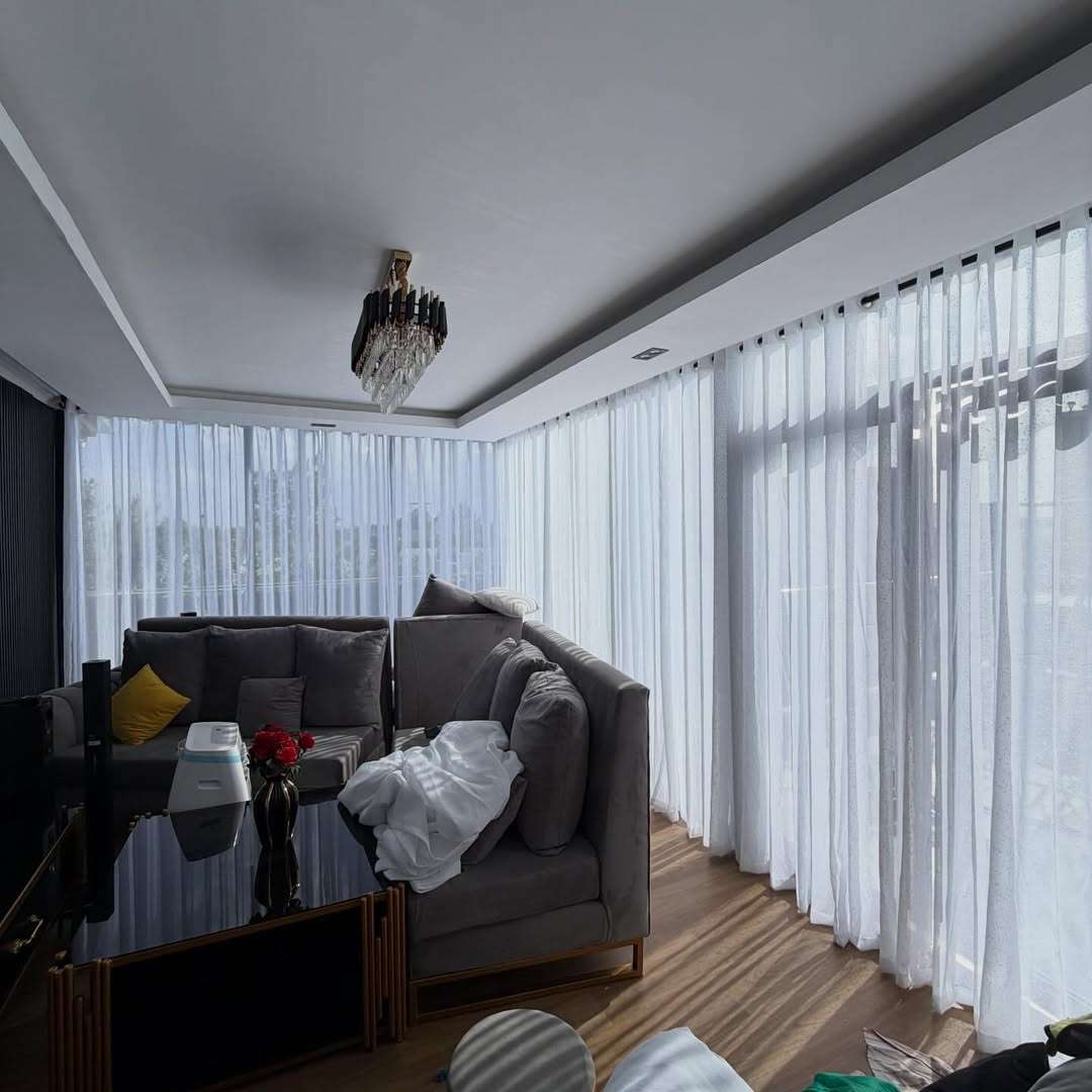 soft white sheers curtains for sale in eastleigh nairobi by draprey company window treatment and installation and maintenance