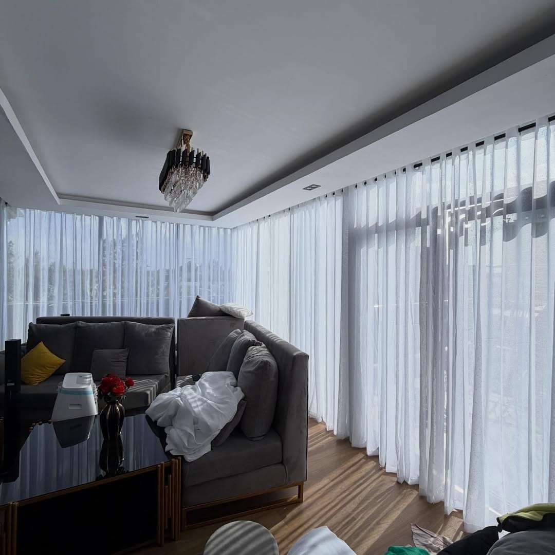 soft white sheers curtains for sale in eastleigh nairobi by draprey company window treatment and installation and maintenance