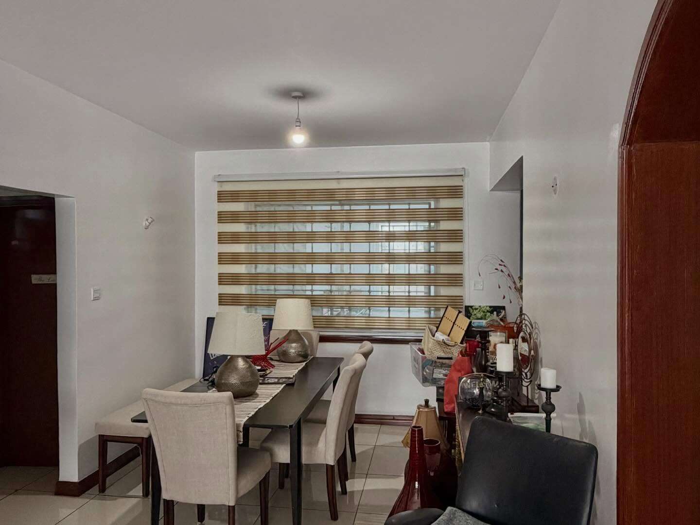 Zebra blinds done right ✨ Installed at Lady White Apartments