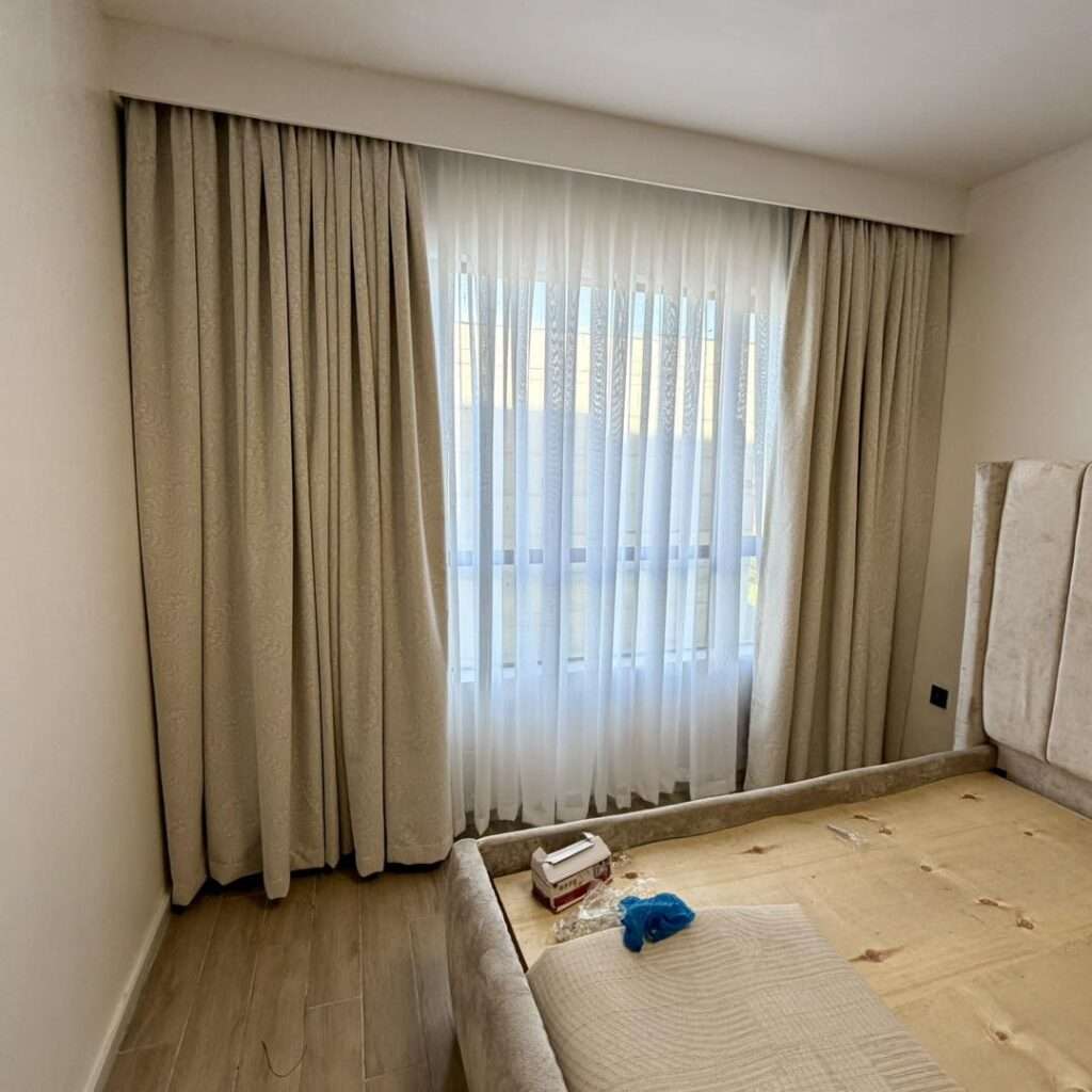 Latest curtains and sheers design with layered modern drapes and soft sheer panels