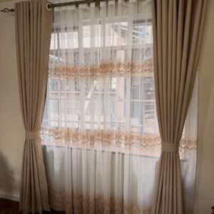 Preston Court curtains Kenya professionally installed by Kalus Top Curtains