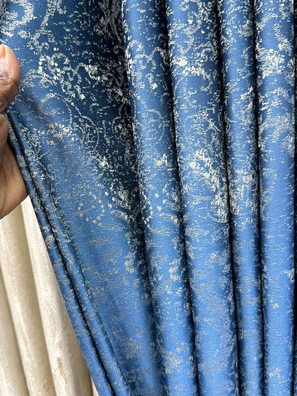 Luxury curtain fabrics displayed by Kalus Top Curtains for custom curtains in Kenya