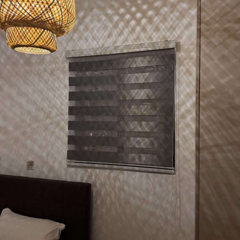 zebra blind example image installed in kenya